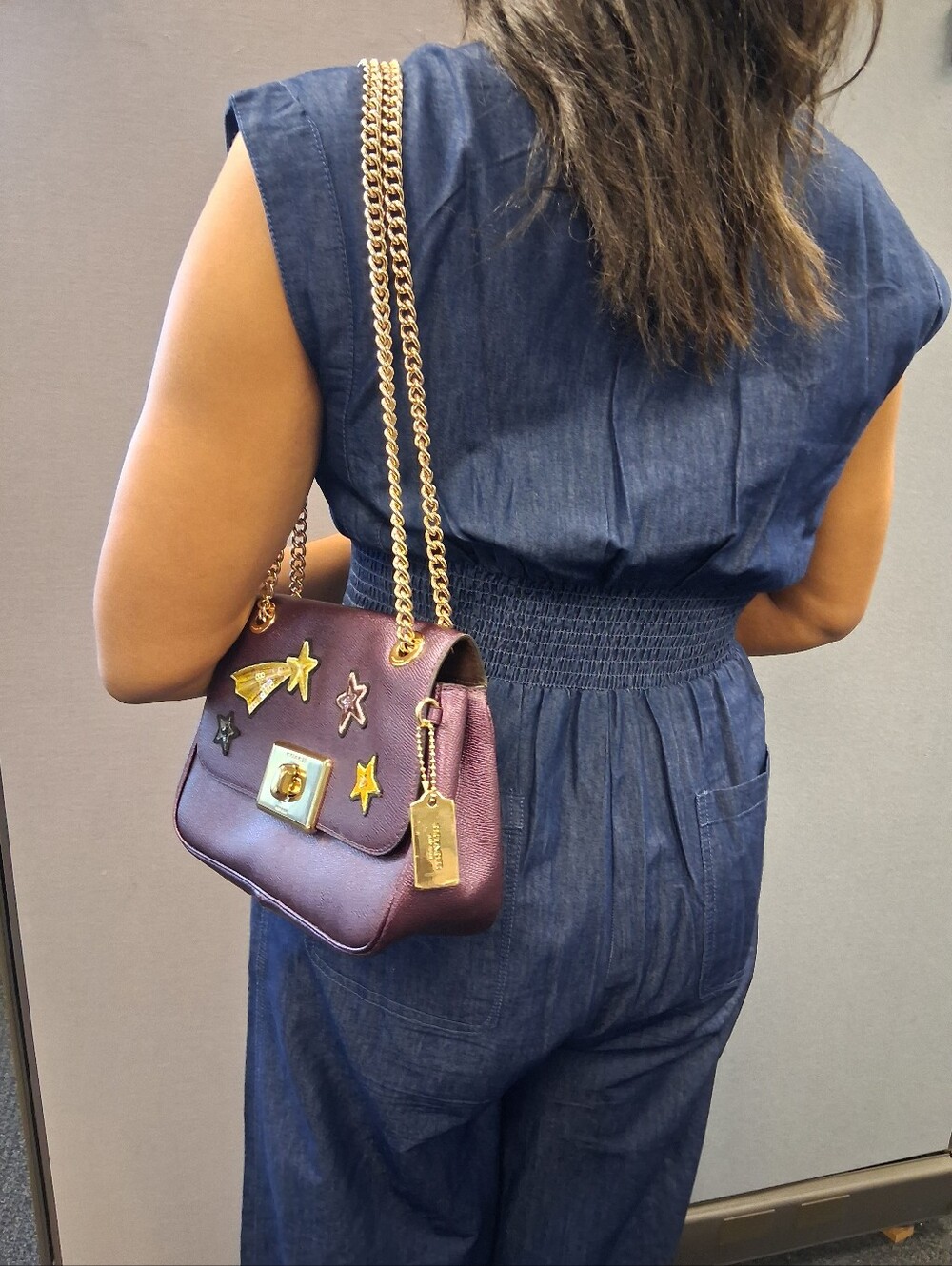 Coach Cassidy Star Patch Crossbody 2018 Bag Pre-loved She Is So Pretty & Clean - Picture 2 of 14